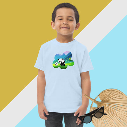 Kung Fu Kicks : The Panda Soccer Toddler jersey t-shirt