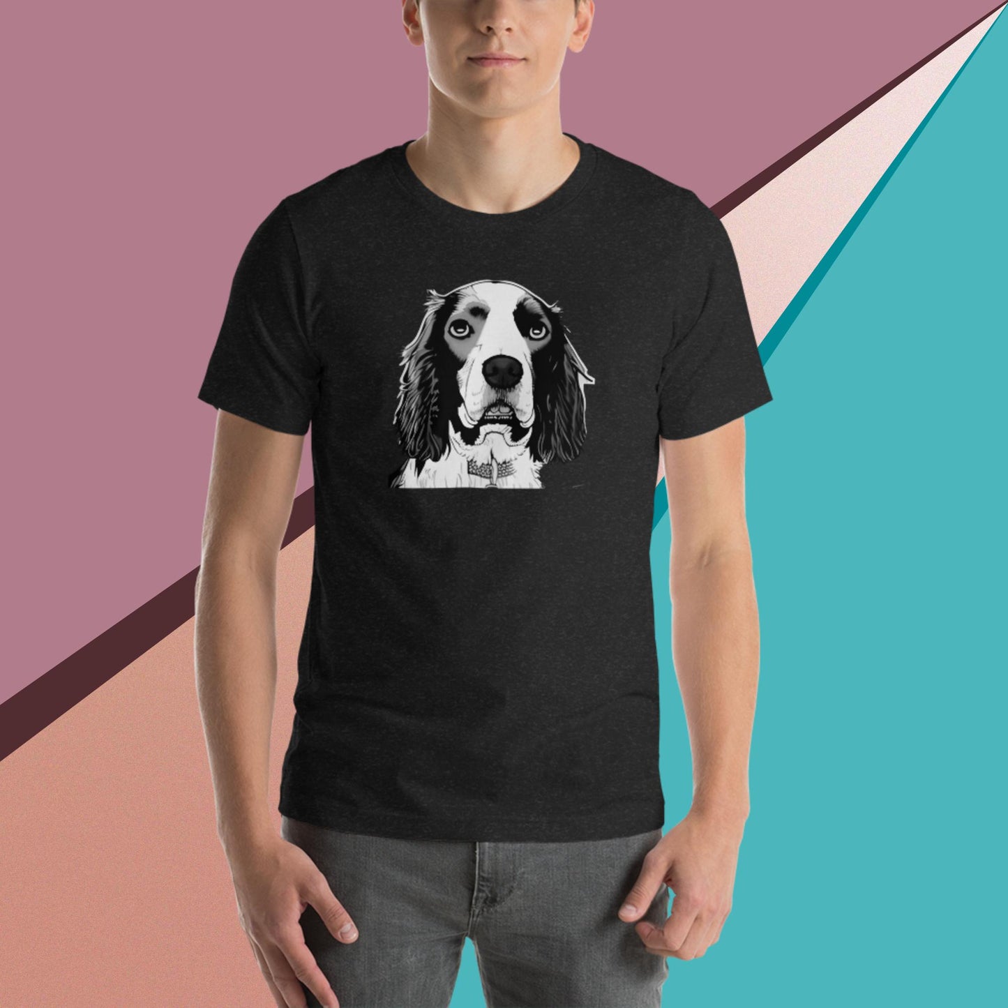 Woof-tastic Wear : The Trendy Dog Unisex t-shirt