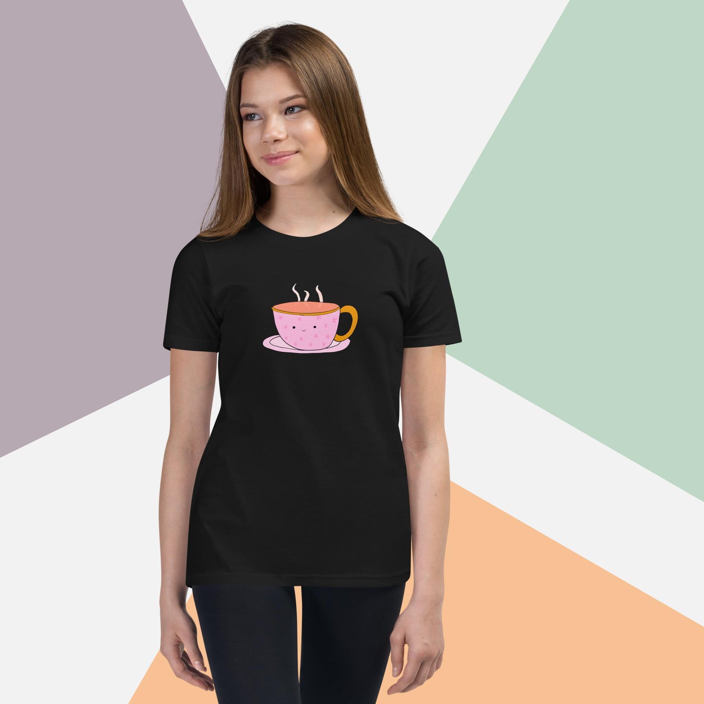 A Cup of Style: The Eye-Catching Tea Cup Tee for Youth