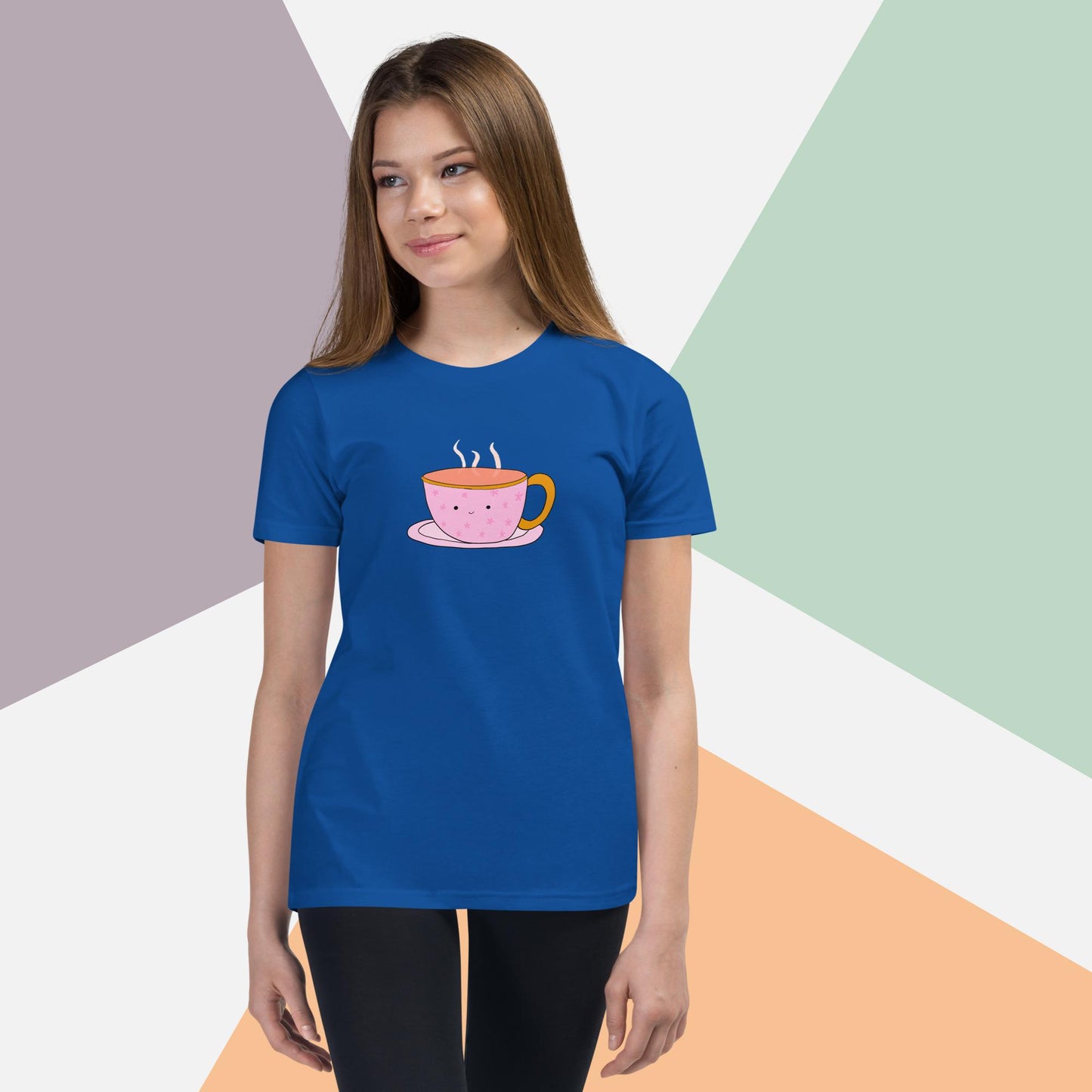 A Cup of Style: The Eye-Catching Tea Cup Tee for Youth