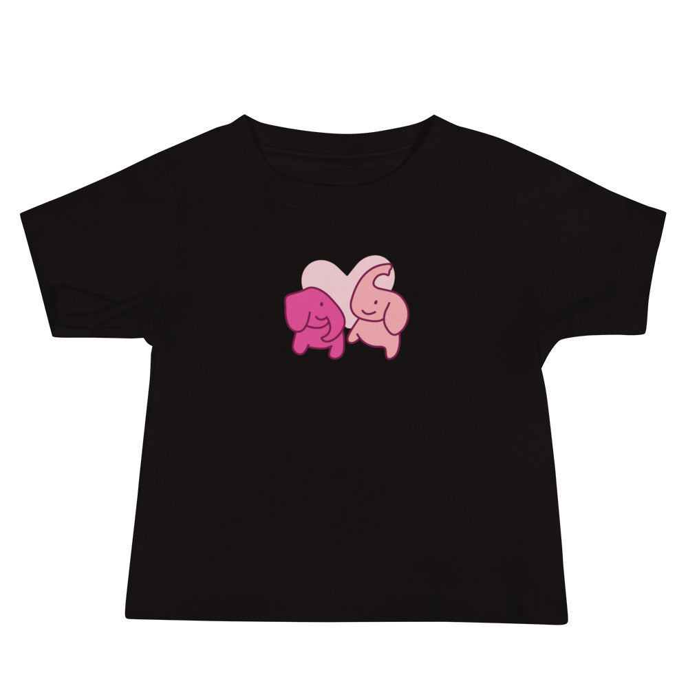 Trunk in Love : Adorable Elephant Short Sleeve Tee