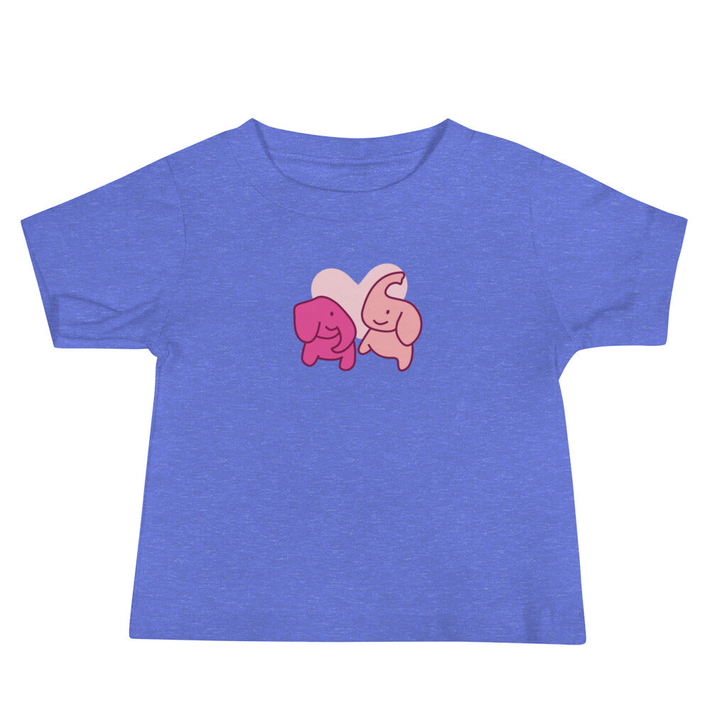 Trunk in Love : Adorable Elephant Short Sleeve Tee