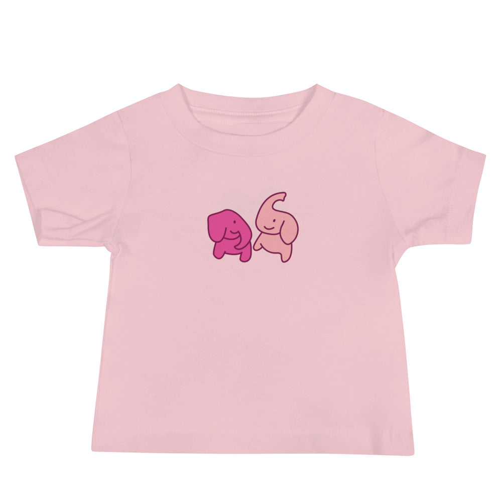 Trunk in Love : Adorable Elephant Short Sleeve Tee