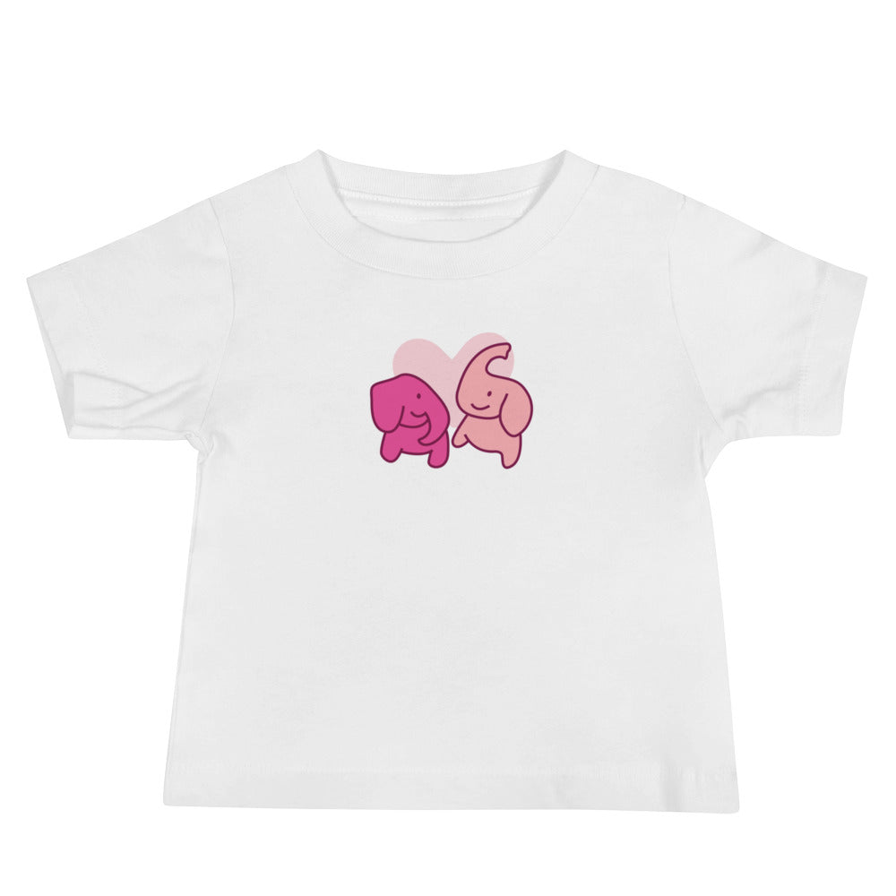 Trunk in Love : Adorable Elephant Short Sleeve Tee