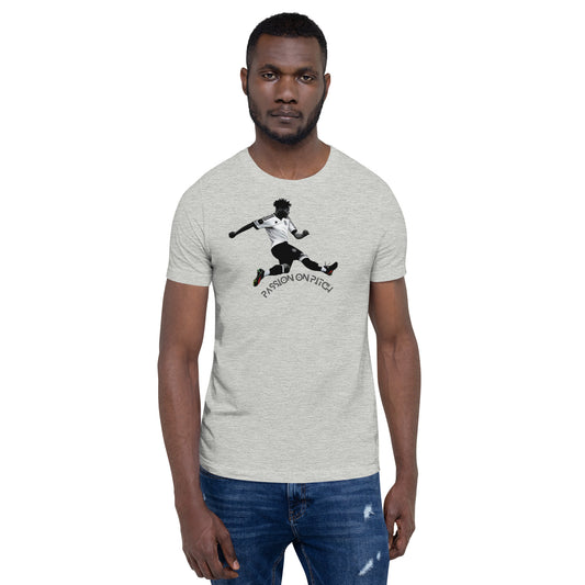 Ignite Your Passion for the Game with Passion on Pitch Soccer T-Shirt - Shop Now!