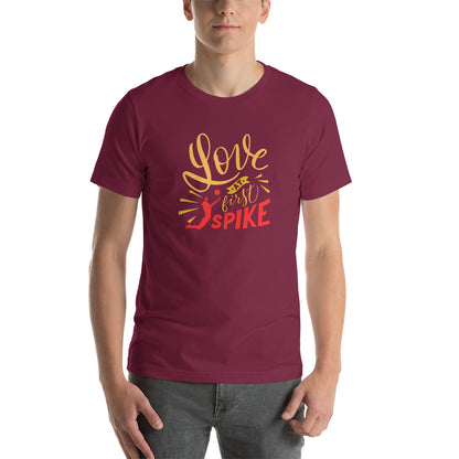 Fall in Love with our "Love at First Spike" Volleyball T-Shirt.  Order yours Today!
