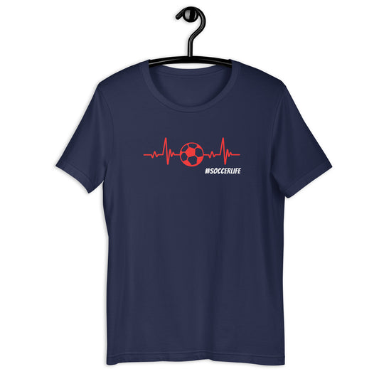 "Soccer Life" A Journey of Endless Possibilities" T-Shirt - Show Your Love for the Game!  Order Now!