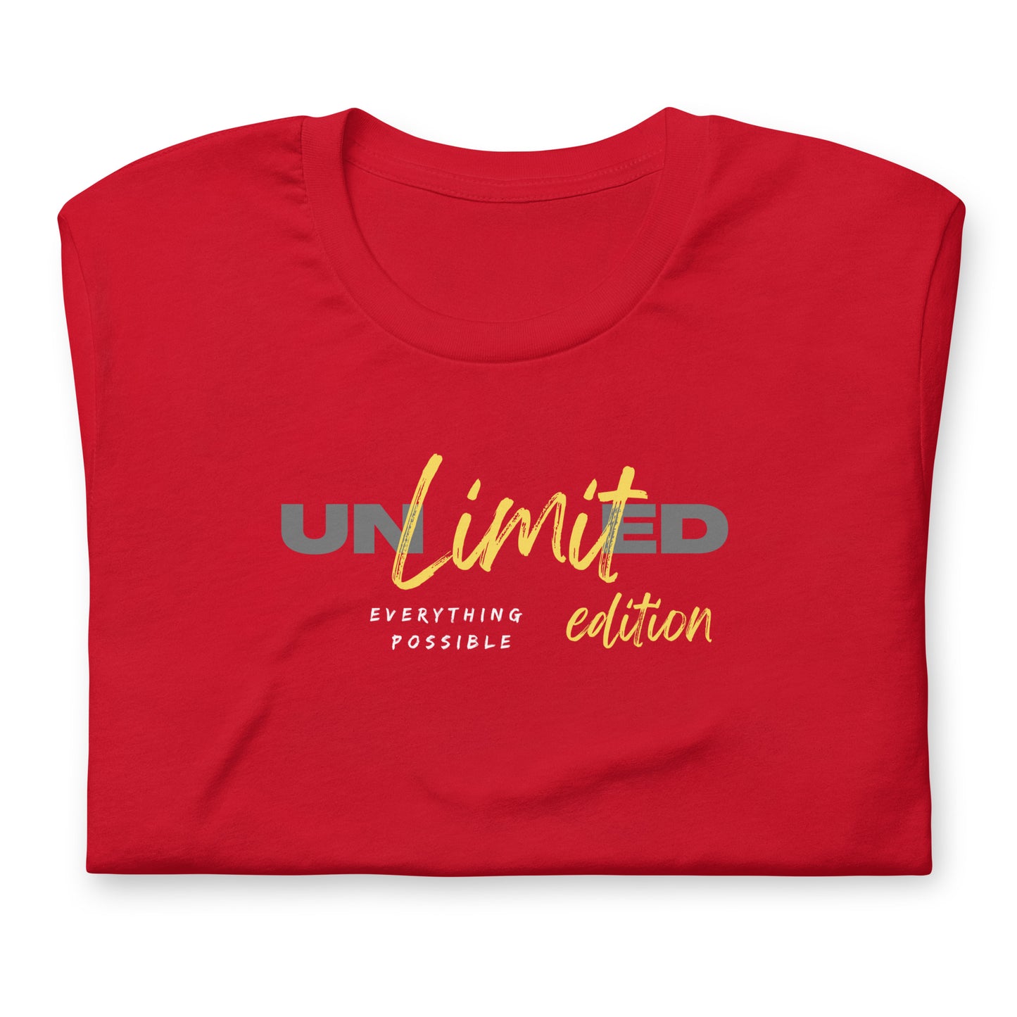 "No Limits, Only Style" Unlimited Edition T-Shirt.  Buy Now!