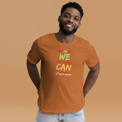 Unleash Your Inner Optimist with Yes We Can T-Shirt