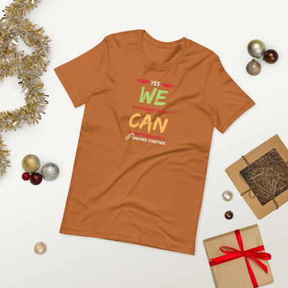 Unleash Your Inner Optimist with Yes We Can T-Shirt