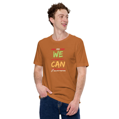 Unleash Your Inner Optimist with Yes We Can T-Shirt