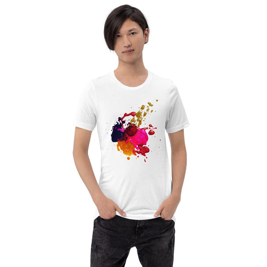 Abstract Colors - Short-Sleeve Unisex T-Shirt